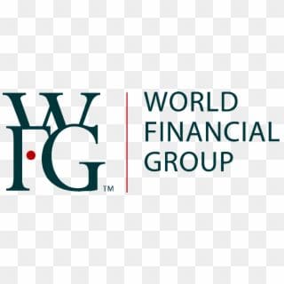 Logo of World Financial Group with acronym WFG.